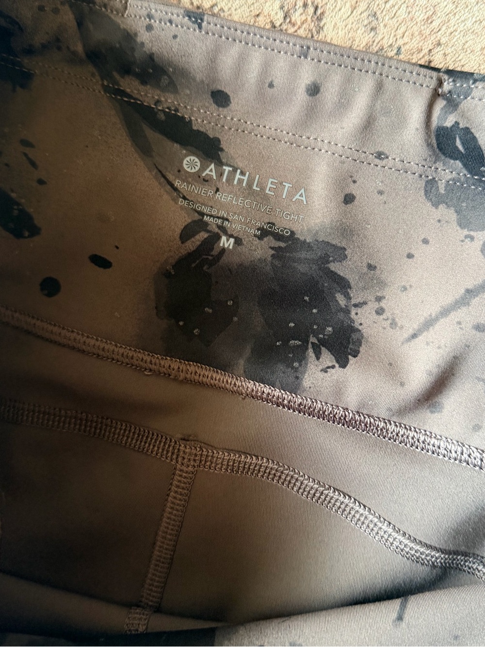 Athleta Rainer Reflective Tight - Picture 5 of 8